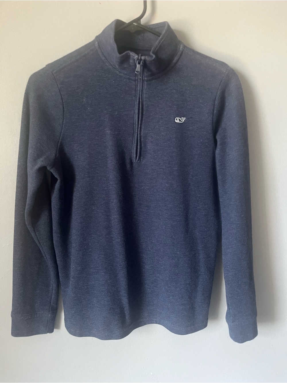 Vineyard Vines Men's Dark Navy Half-Zip Pullover Sweater boys M